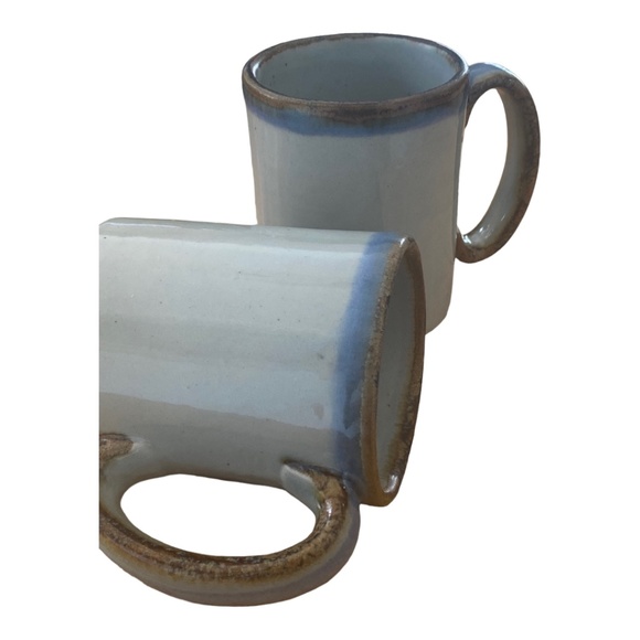 Vintage Ceramic pottery mugs, set of 2, by famous artist Ken Edwards - Picture 10 of 12